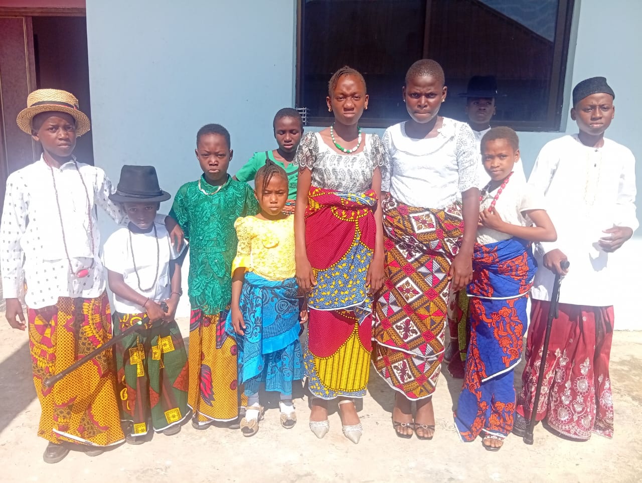 Primary pupils at Yunfillips